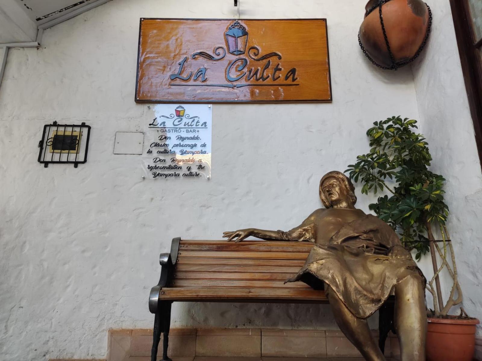 Hotel La Culta Hostal & Centro Cultural Sucre Zewnętrze zdjęcie