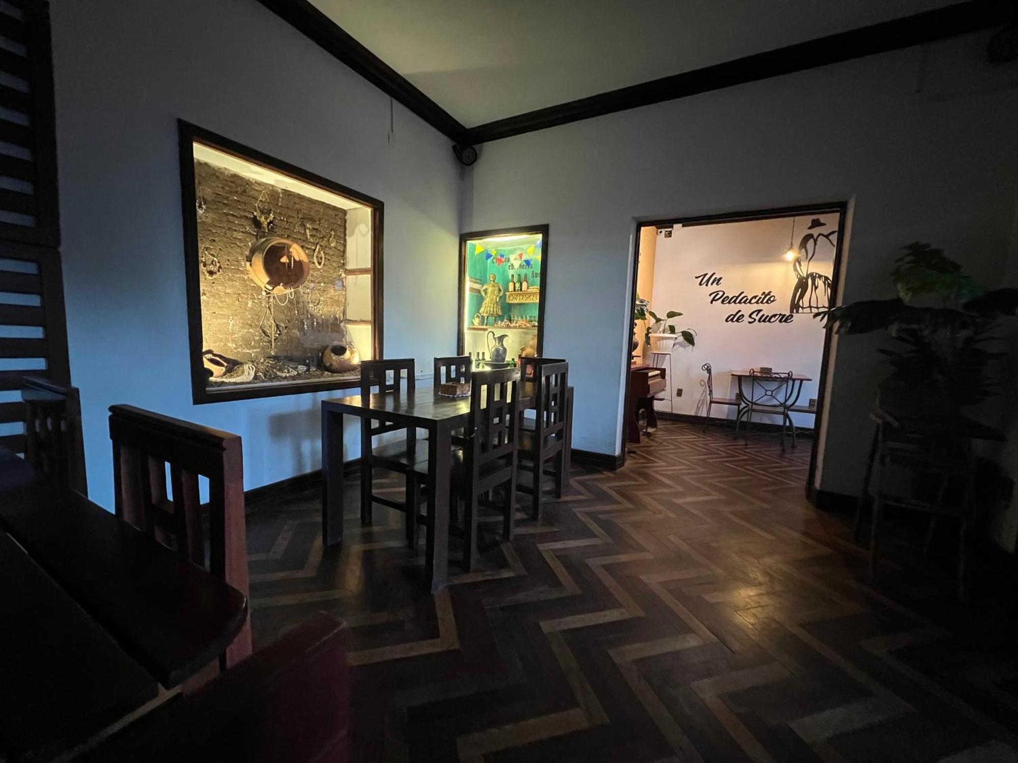 Hotel La Culta Hostal & Centro Cultural Sucre Zewnętrze zdjęcie