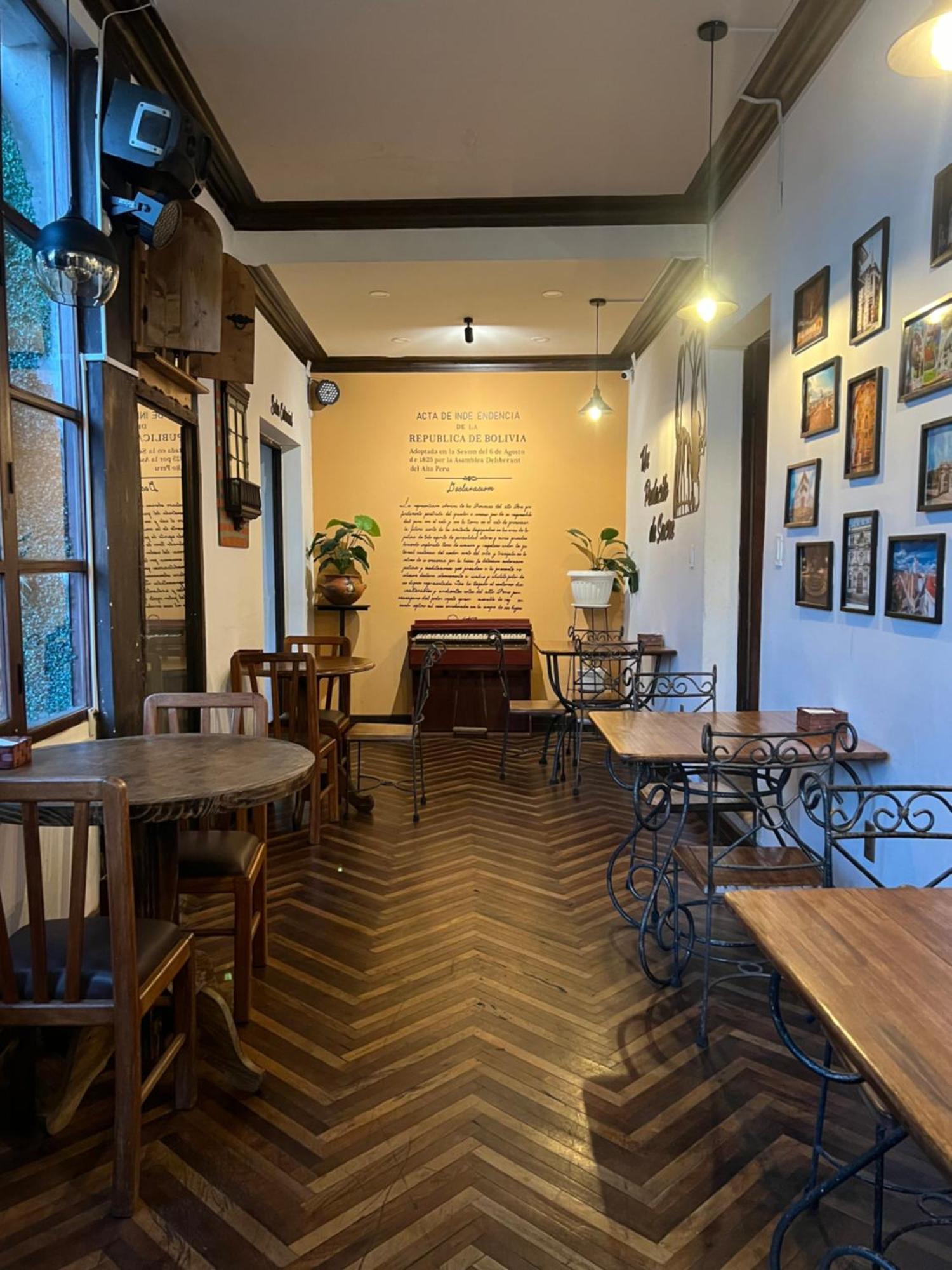 Hotel La Culta Hostal & Centro Cultural Sucre Zewnętrze zdjęcie